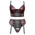 Cottelli Plus Size – Bh-set (röd)