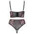 Cottelli Plus Size – Bh-set (röd)