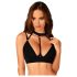 Obsessive Brasica - halterneck-bh (svart) - M/L