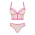 Obsessive Nudelia - BH-set (naturrosa) - S/M