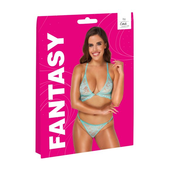 Cottelli - spetsunderklädesset (grön)