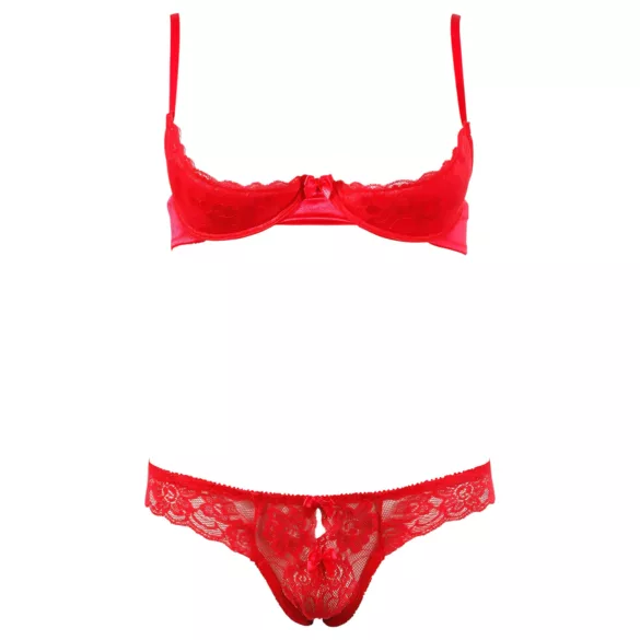 Cottelli - bh set - push up design - svart