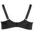 Cottelli Plus Size - bygel-bh (svart) - 90D