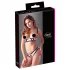 Cottelli - bh-set med ränder - svartvitt - 85B/L