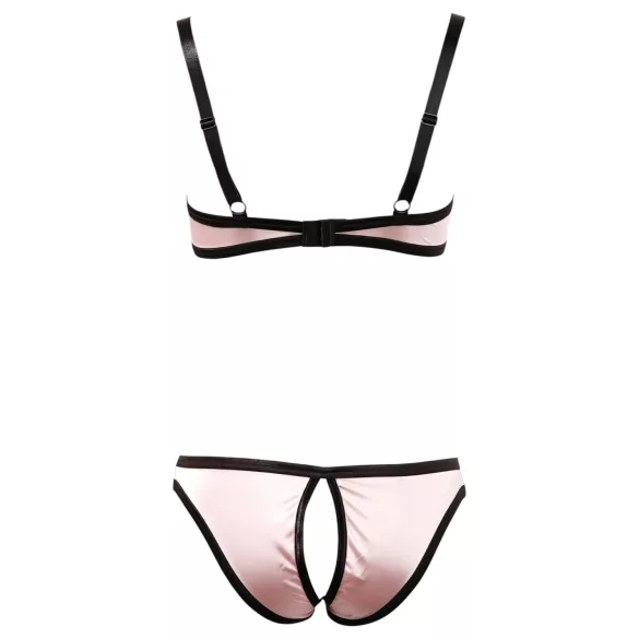 Cottelli - bh-set med ränder - svartvitt - 85B/L