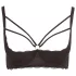 Cottelli Plus Size - bygel-bh med remmar - lyftande - svart - 95D