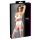 Cottelli - Snörad, spetsig bystlyft set (vit) - 85C/L
