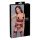 Cottelli Bondage - Röd spetsig bygel-BH-set - XL