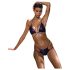 Obsessive Balitta - Glänsande, Halterneck Bikini (Lila)