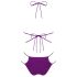 Obsessive Balitta - Glänsande, Halterneck Bikini (Lila)