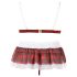 Cottelli - Sexig skoluniform med bh-set - L