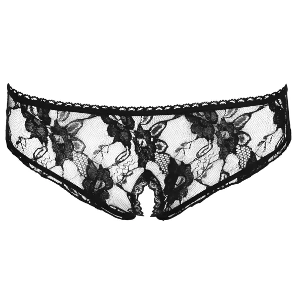 Cottelli - öppen stringtrosa - svart