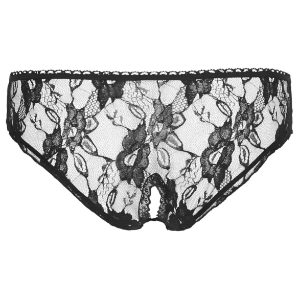 Cottelli - öppen stringtrosa - svart