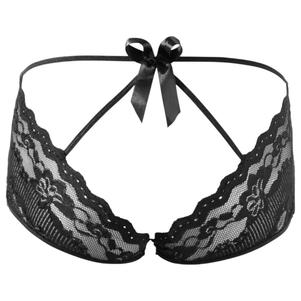 Cottelli - spets stringtrosa - svart - M