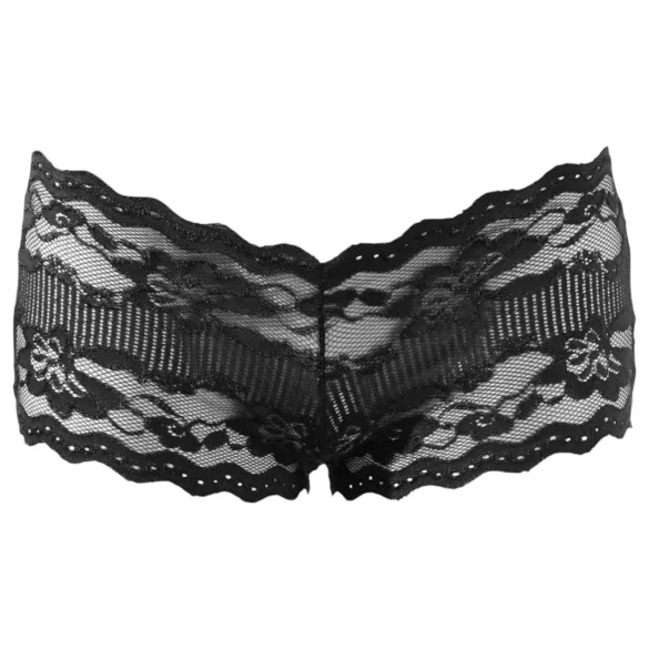 Cottelli - spets stringtrosa - svart - M