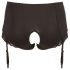 Cottelli Plus Size - Öppen strumpebandstrosa (svart)