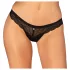 Obsessive Chemeris - stringtrosa - svart - sexig damunderkläder - M/L