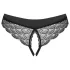 Obsessive Chemeris - öppen stringtrosa (svart)