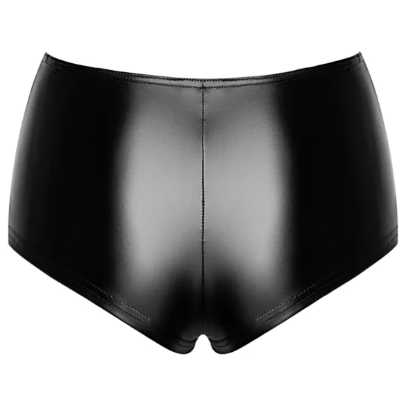 Noir - glänsande shorts (svart)