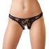 Cottelli - Sexig spetsstring (svart) - M