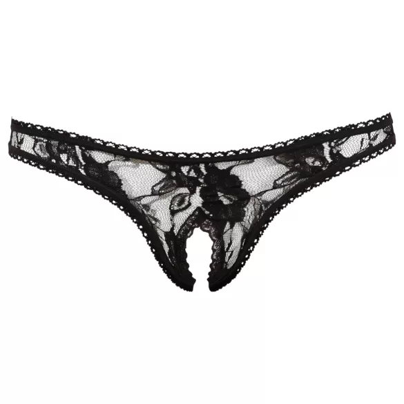 Cottelli - stringtrosa - spets - svart - L