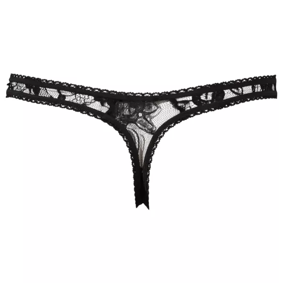 Cottelli - stringtrosa - spets - svart - L