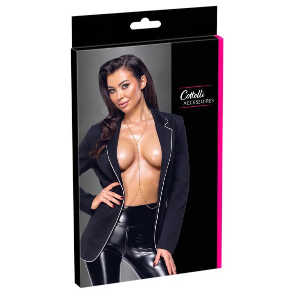 Cottelli - kroppskedja - guldfärg