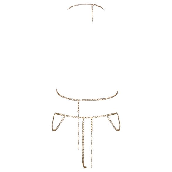 Cottelli - kroppssmycke med kedja - guld