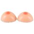 Cottelli - silikon push-up-inlägg med bröstvårta (2x1000g)