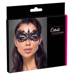 Cottelli - ögonmask spets - svart