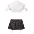Cottelli - skoluniform set - kostym för vuxna - S