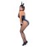 Cottelli Bunny - glänsande sexig kanindräkt, 5 delar - L