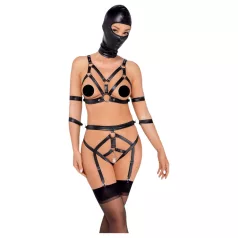 Bad Kitty - kroppsselar set och mask - svart