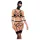 Bad Kitty - kroppsselar set och mask - svart - M