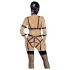 Bad Kitty - kroppsselar set och mask - svart - L