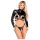 Bad Kitty - Öppen BH & bondage set (svart)