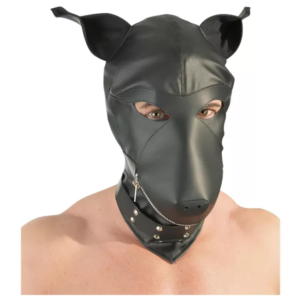 Fetish - Hundmask (svart, S-L)