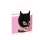 Bad Kitty - kattmask - svart