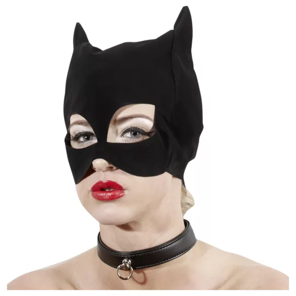 Bad Kitty - kattmask - svart