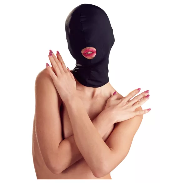 Bad Kitty - BDSM mask - munöppning - svart