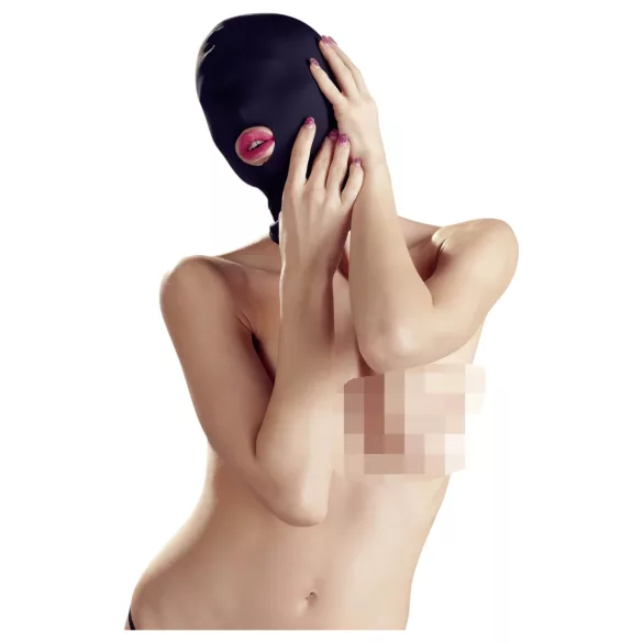 Bad Kitty - BDSM mask - munöppning - svart