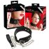 Bad Kitty - silicone halsband & koppel (svart)