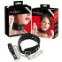 Bad Kitty - halsband och koppel - silikon - svart