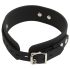Bad Kitty - silicone halsband & koppel (svart)