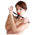 Bad Kitty - Silikon munsbit med dildo (svart)