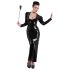 Glittrande, Strass Paddel (Svart)