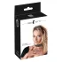 Bad Kitty - halsband med strass - svart
