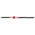 Bad Kitty - silikonkäkboll med konstläderrem - röd