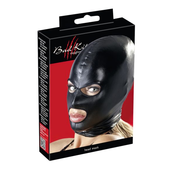 Bad Kitty - mask med öppningar för ögon och mun