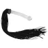 Bad Kitty - piska med glasdildo - svart transparent